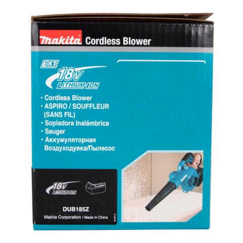 Makita DUB185Z Akku-Gebläse 18V (ohne Akku, ohne Ladegerät) EN