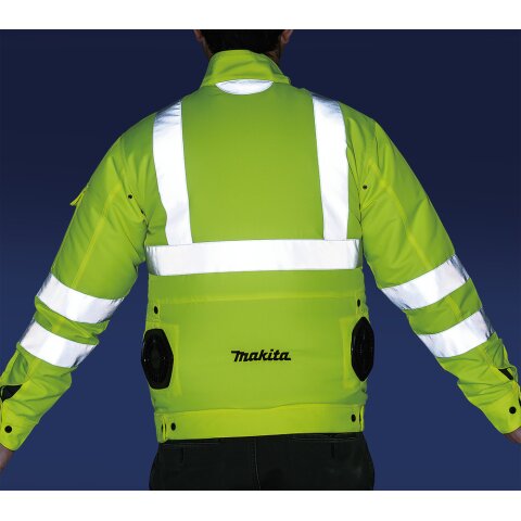 Makita DFJ214ZXL Akku-Klimajacke Gr.XL 12V max. - 18V...