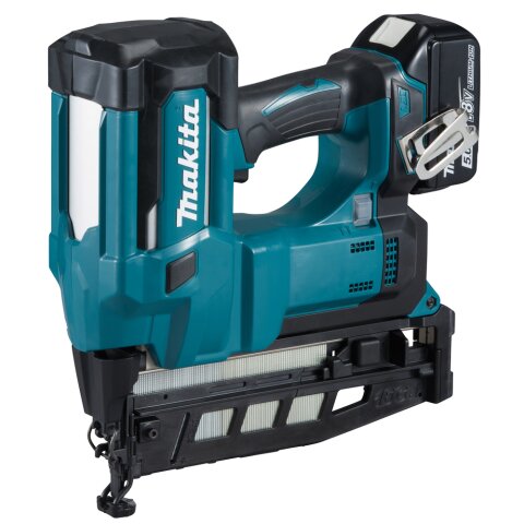 Makita DBN600RTJ Akku-Stauchkopfnagler 64 mm 18V / 5,0...