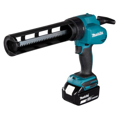 Makita DCG180RYEX Akku-Kartuschenpistole 18V / 1,5 Ah + Beutelhalter 600 ml