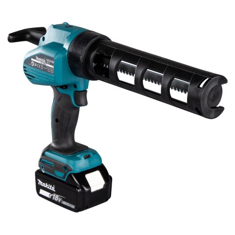 Makita DCG180RYEX Akku-Kartuschenpistole 18V / 1,5 Ah + Beutelhalter 600 ml