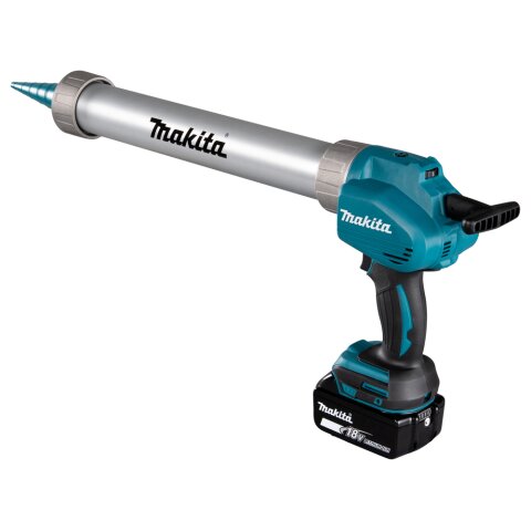 Makita DCG180RYEX Akku-Kartuschenpistole 18V / 1,5 Ah + Beutelhalter 600 ml