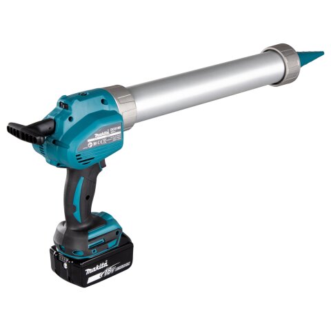Makita DCG180RYEX Akku-Kartuschenpistole 18V / 1,5 Ah + Beutelhalter 600 ml