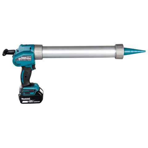 Makita DCG180RYEX Akku-Kartuschenpistole 18V / 1,5 Ah + Beutelhalter 600 ml