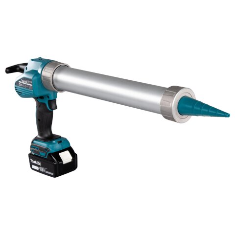 Makita DCG180RYEX Akku-Kartuschenpistole 18V / 1,5 Ah + Beutelhalter 600 ml