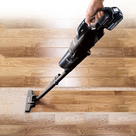 Makita DCL286FRF Akku-Staubsauger 18V / 3,0 Ah, 1 Akku + Ladegerät mit Zykloneinheit