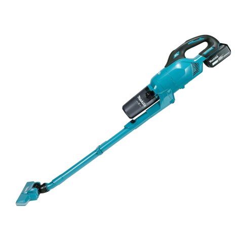 Makita DCL286FRF Akku-Staubsauger 18V / 3,0 Ah, 1 Akku + Ladegerät mit Zykloneinheit