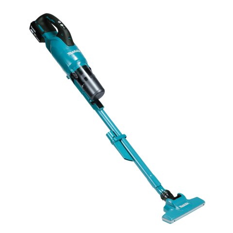 Makita DCL286FRF Akku-Staubsauger 18V / 3,0 Ah, 1 Akku + Ladegerät mit Zykloneinheit