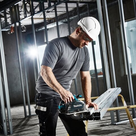 Makita DCS553RTJ Akku-Metallhandkreissäge 18V / 5,0 Ah, 2 Akkus + Ladegerät im MAKPAC EN
