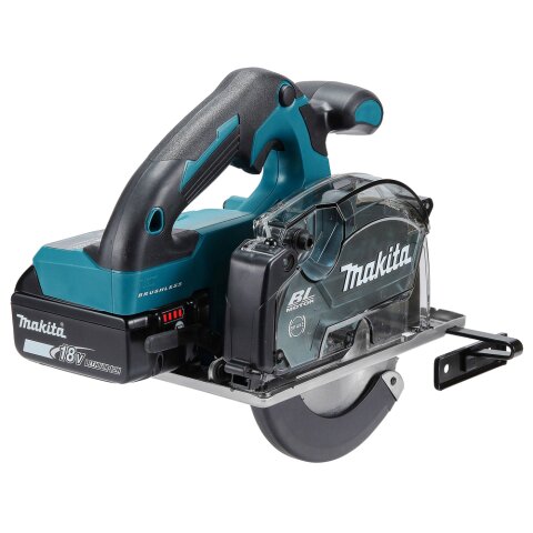 Makita DCS553RTJ Akku-Metallhandkreissäge 18V / 5,0 Ah, 2 Akkus + Ladegerät im MAKPAC EN