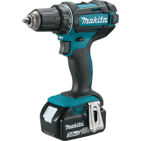 Makita DDF482RFJ Akku-Bohrschrauber 18V / 3,0 Ah, 2 Akkus...