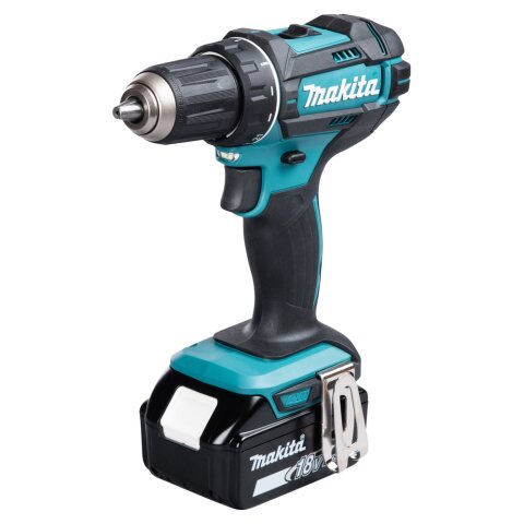 Makita DDF482RFJ Akku-Bohrschrauber 18V / 3,0 Ah, 2 Akkus...