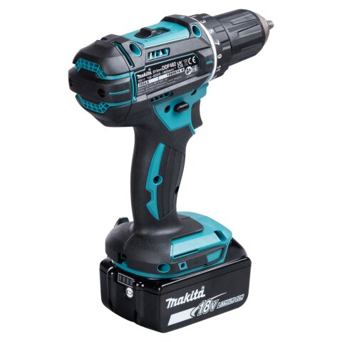 Makita DDF482RFJ Akku-Bohrschrauber 18V / 3,0 Ah, 2 Akkus + Ladegerät im MAKPAC