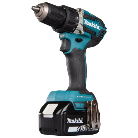 Makita DDF484RTJ Akku-Bohrschrauber 18V / 5,0 Ah, 2 Akkus + Ladegerät im MAKPAC EN