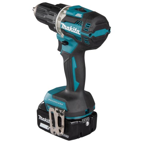Makita DDF484RTJ Akku-Bohrschrauber 18V / 5,0 Ah, 2 Akkus + Ladegerät im MAKPAC EN