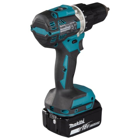 Makita DDF484RTJ Akku-Bohrschrauber 18V / 5,0 Ah, 2 Akkus + Ladegerät im MAKPAC EN