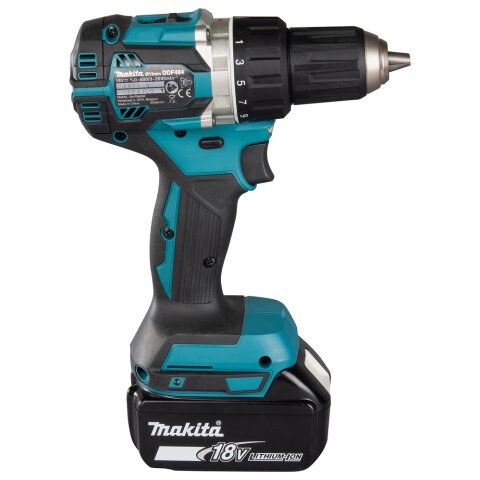Makita DDF484RTJ Akku-Bohrschrauber 18V / 5,0 Ah, 2 Akkus + Ladegerät im MAKPAC EN