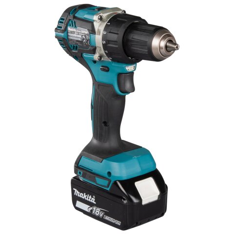 Makita DDF484RTJ Akku-Bohrschrauber 18V / 5,0 Ah, 2 Akkus + Ladegerät im MAKPAC EN