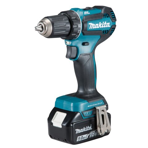 Makita DDF485RTJ Akku-Bohrschrauber 18V / 5,0 Ah, 2 Akkus...