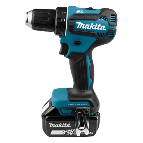 Makita DDF485RTJ Akku-Bohrschrauber 18V / 5,0 Ah, 2 Akkus...
