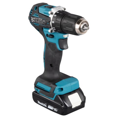 Makita DDF487RAJ Akku-Bohrschrauber 18V / 2,0 Ah, 2 Akkus + Ladegerät im MAKPAC EN