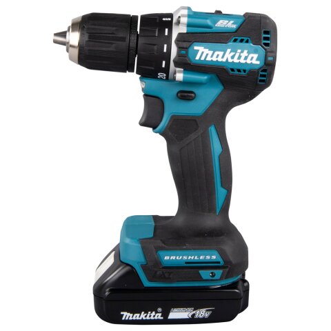Makita DDF487RAJ Akku-Bohrschrauber 18V / 2,0 Ah, 2 Akkus + Ladegerät im MAKPAC EN