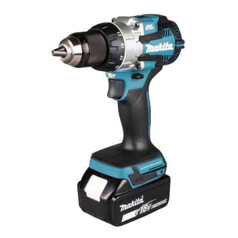 Makita DDF489RTJ Akku-Bohrschrauber 18V / 5,0 Ah, 2 Akkus...