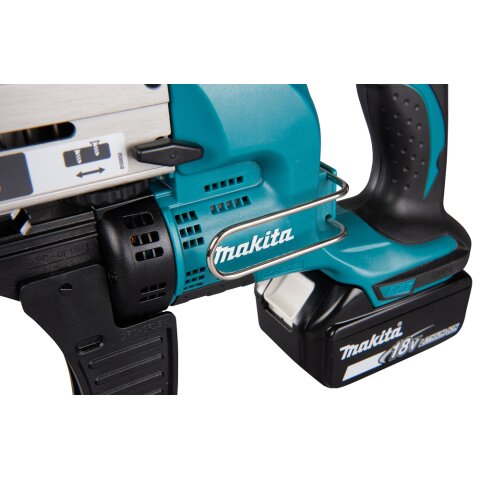 Makita DFR550RTJ Akku-Magazinschrauber 25-55 mm 18V / 5,0 Ah, 2 Akkus + Ladegerät im MAKPAC EN