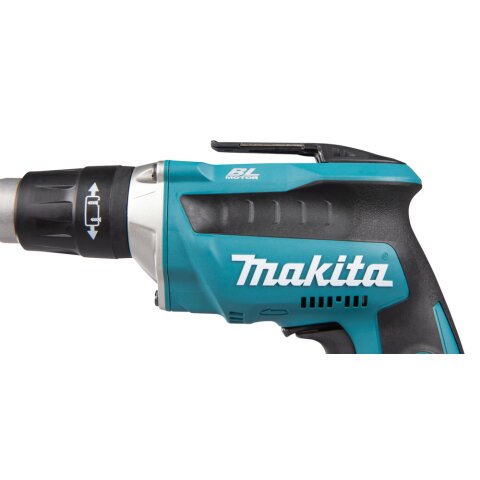 Makita DFS452RTJ Akku-Schnellbauschrauber 18V / 5,0 Ah, 2 Akkus + Ladegerät im MAKPAC