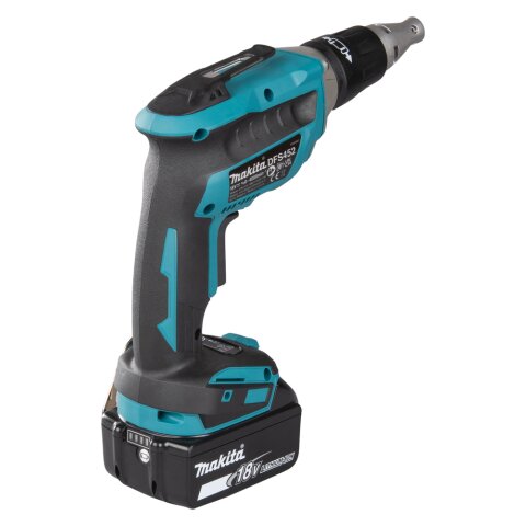 Makita DFS452RTJ Akku-Schnellbauschrauber 18V / 5,0 Ah, 2 Akkus + Ladegerät im MAKPAC