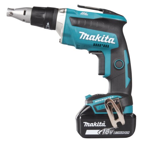 Makita DFS452RTJ Akku-Schnellbauschrauber 18V / 5,0 Ah, 2 Akkus + Ladegerät im MAKPAC