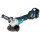 Makita DGA515RTJ Akku-Winkelschleifer 18V mit Paddleschalter / 5,0 Ah, 2 Akkus + Ladegerät im MAKPAC EN