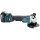 Makita DGA517RTJ Akku-Winkelschleifer 18V / 5,0 Ah mit Paddleschalter, 2 Akkus + Ladegerät im MAKPAC
