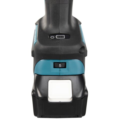Makita DGA519RTJ Akku-Winkelschleifer 18V / 5,0 Ah, 2 Akkus + Ladegerät im MAKPAC EN