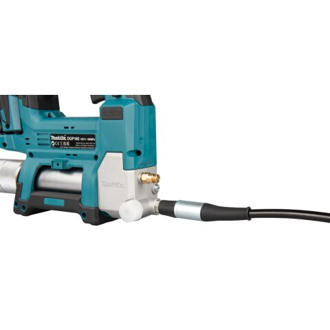 Makita DGP180RT Akku-Fettpresse 18V inkl. Zylinder A / 5,0 Ah, 1 Akku + Ladegerät