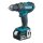 Makita DHP482RFX9 Akku-Schlagbohrschrauber 18V / 3,0 Ah, 2 Akkus + Ladegerät im Alukoffer + 96-tlg. Zubehör-Set