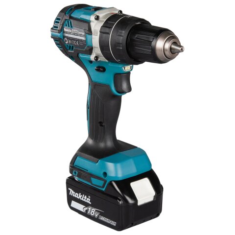 Makita DHP484RTJ Akku-Schlagbohrschrauber 18V / 5,0 Ah, 2 Akkus + Ladegerät im MAKPAC