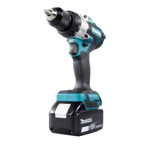 Makita DHP486RTJ Akku-Schlagbohrschrauber 18V / 5,0 Ah, 2 Akkus + Ladegerät im MAKPAC EN