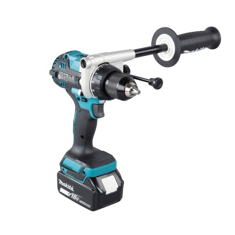 Makita DHP486RTJ Akku-Schlagbohrschrauber 18V / 5,0 Ah, 2 Akkus + Ladegerät im MAKPAC EN