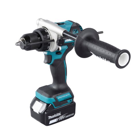 Makita DHP486RTJ Akku-Schlagbohrschrauber 18V / 5,0 Ah, 2...