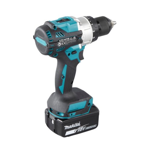 Makita DHP486RTJ Akku-Schlagbohrschrauber 18V / 5,0 Ah, 2 Akkus + Ladegerät im MAKPAC EN