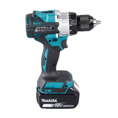 Makita DHP486RTJ Akku-Schlagbohrschrauber 18V / 5,0 Ah, 2 Akkus + Ladegerät im MAKPAC EN