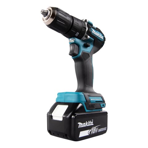 Makita DHP487RAJ Akku-Schlagbohrschrauber 18V / 2,0 Ah, 2 Akkus + Ladegerät im MAKPAC EN
