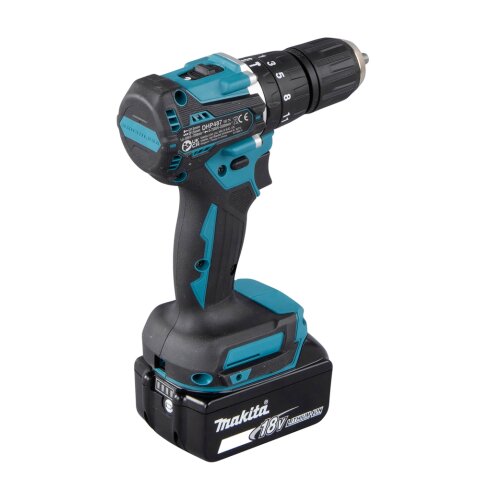 Makita DHP487RAJ Akku-Schlagbohrschrauber 18V / 2,0 Ah, 2 Akkus + Ladegerät im MAKPAC EN