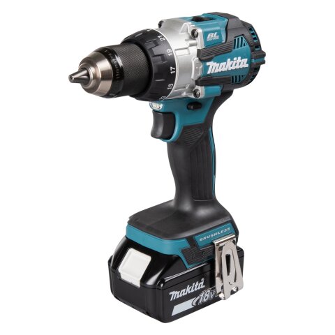 Makita DHP489RTJ Akku-Schlagbohrschrauber 18V / 5,0 Ah, 2...