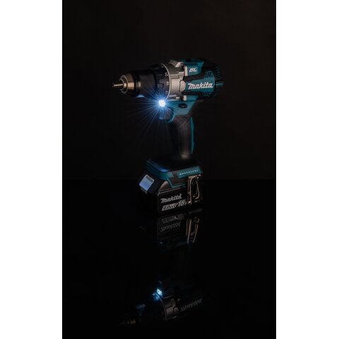 Makita DHP489RTJ Akku-Schlagbohrschrauber 18V / 5,0 Ah, 2 Akkus + Ladegerät im MAKPAC EN