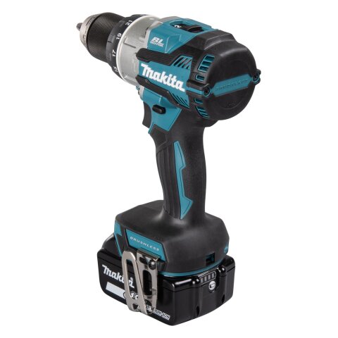 Makita DHP489RTJ Akku-Schlagbohrschrauber 18V / 5,0 Ah, 2 Akkus + Ladegerät im MAKPAC EN