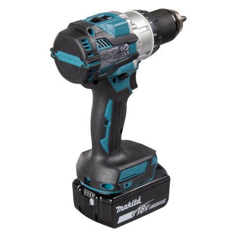 Makita DHP489RTJ Akku-Schlagbohrschrauber 18V / 5,0 Ah, 2 Akkus + Ladegerät im MAKPAC EN