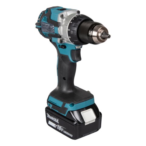 Makita DHP489RTJ Akku-Schlagbohrschrauber 18V / 5,0 Ah, 2 Akkus + Ladegerät im MAKPAC EN