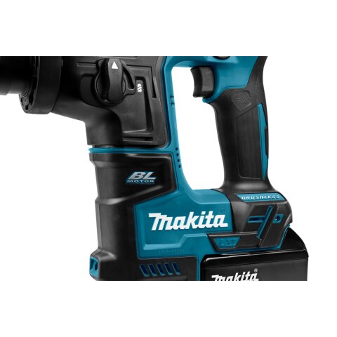 Makita DHR171RAJ Akku-Bohrhammer für SDS-PLUS 18V / 2,0 Ah, 2 Akkus + Ladegerät im MAKPAC EN